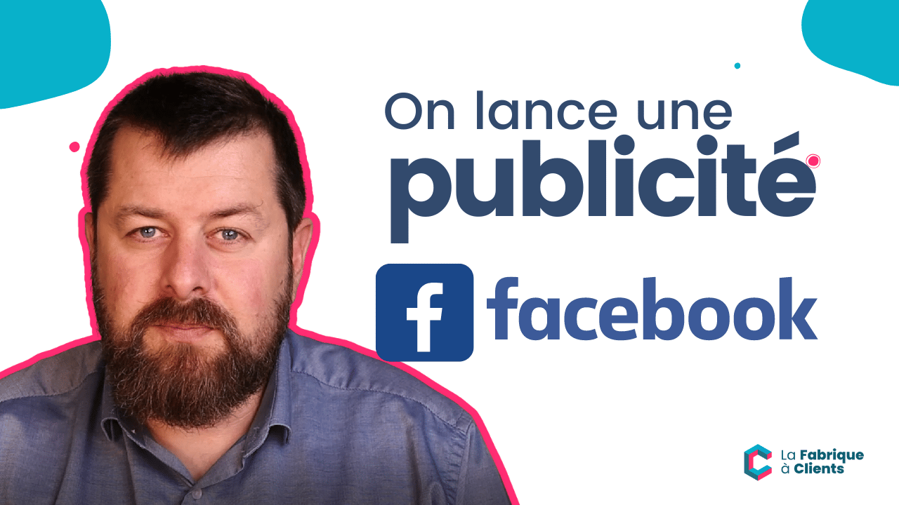 on lance une publicité facebook